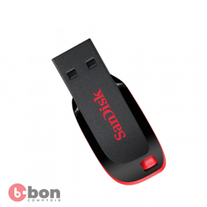Clé usb de marque Sandisk 16 GB Noir authentique 2023-12-04