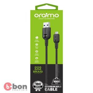 Brand Câble USB ocd-m104 noir de marque oraimo original en vente au cameroun 2023-12-04