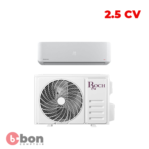 Climatiseur de couleur blanc-de marque Roch-puissance 2,5CV avec Capacité de refroidissement 18000BTU 2023-09-23 2