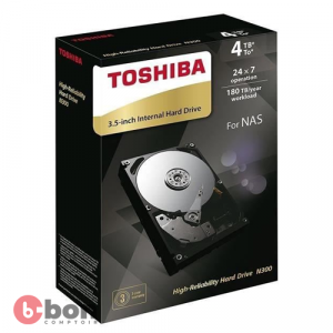 Toshiba Disque Dur interne NAS N300 3,5 » Boite Retail – 4To 2024-03-01