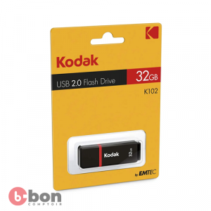 Clé usb de marque KODAK 32 GB Noir authentique 2024-03-01