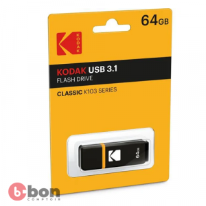 Clé usb de marque KODAK 64 GB Noir authentique 2023-09-22
