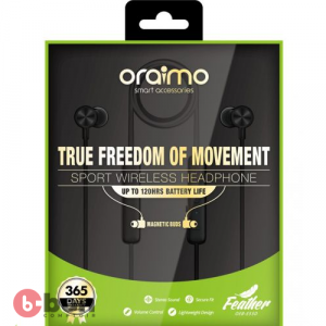 Écouteurs sans fil Bluetooth Oraimo E54D – Noir 2023-12-01