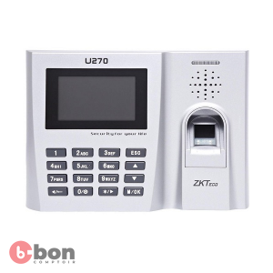 Pointeuse Biometrique de marque Zkteco de model U270, 3000 empreintes, avec 10 000 cartes RFID –meilleur prix au Cameroun 2023-09-22