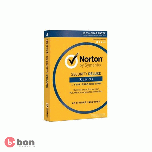 Antivirus Norton Security Deluxe | 1 An | 3 Appareils | PC -Mac-Android-iOS – en vente au Cameroun. 2024-05-17 32