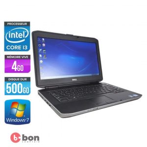 Laptop de marque DELL LATITUDE/ Intel core i3 / RAM 4 Go et 500 Go HDD (Reconditionné) en vente au Cameroun