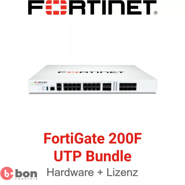 Fortinet fortigate (FG)-200F & Licence Bundle UTP 2024-03-01 2