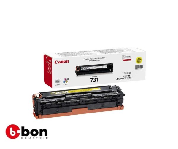 Cartouche de toner-Canon 731Y-Yellow
en vente au cameroun