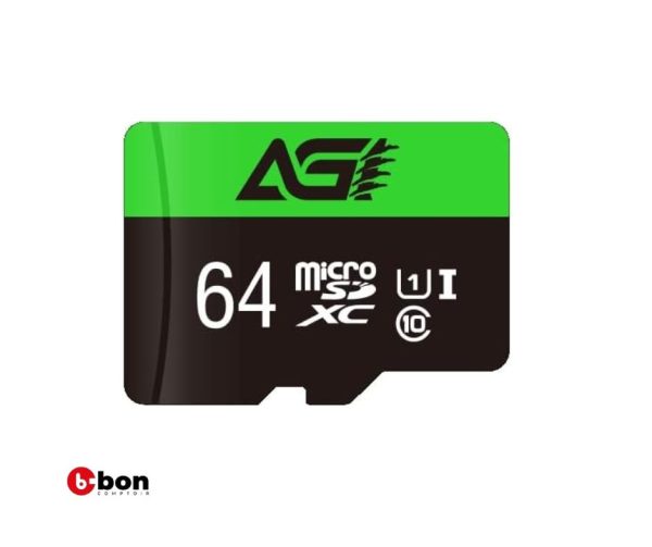 Carte mémoire AGI TF138 Micro SDXC  64 Go en vente au cameroun