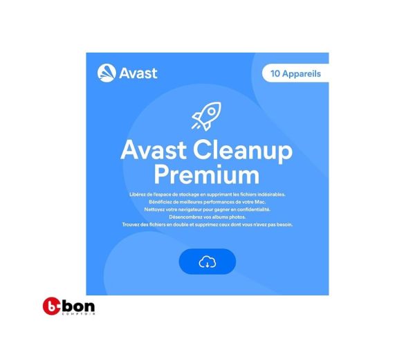 Avast Cleanup Premium 2025 en vente au cameroun