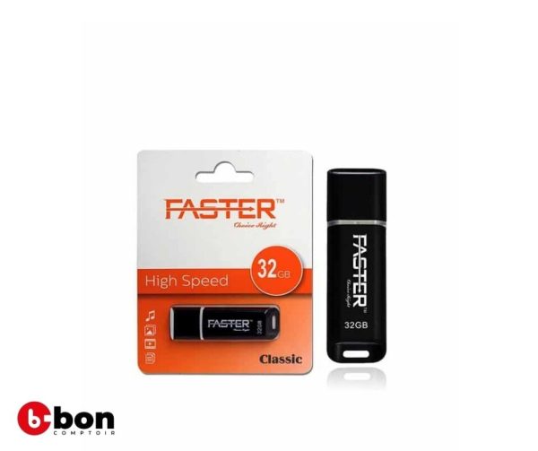 Clé USB Faster Classic 2.0 32GB (FU-217)
en vente au Cameroun