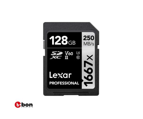 Carte mémoire Lexar Professional 1667x SD 128Go en vente au cameroun