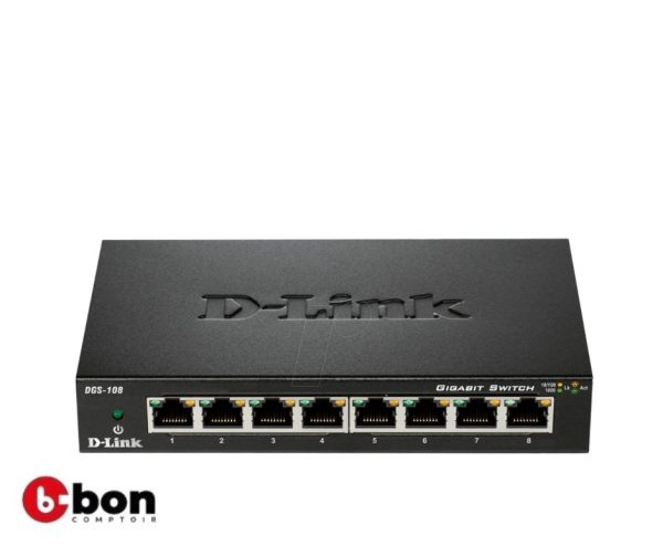 SWITCH DLINK DGS108 
en vente au cameroun