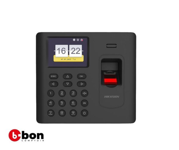 Lecteur Biométrique HIKVISION DS-K1A802EF accès et time en vente au Cameroun