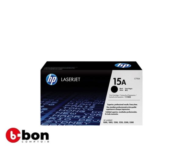 Cartouche de toner HP 15A Noir LaserJet
en vente au cameroun