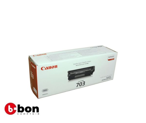 Cartouche de toner-Canon 703 Noir
en vente au cameroun