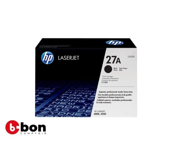 Cartouche de toner HP 27A Black LaserJet
en vante au cameroun