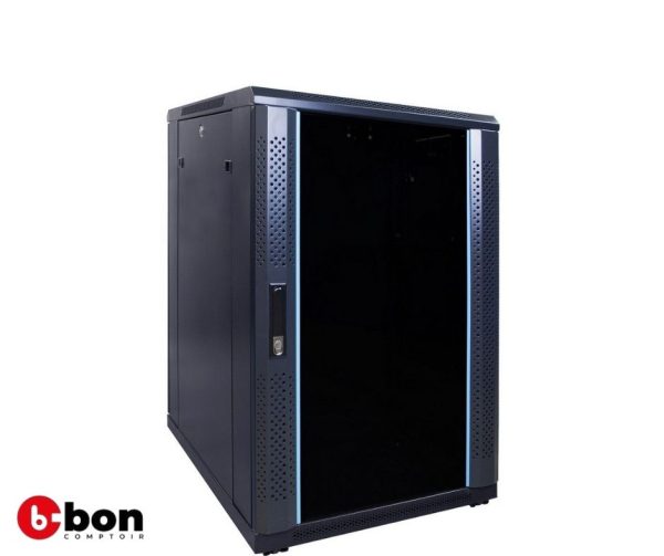 Baie informatique 22U 800*800 avec 4 ventileteurs 1 cache en vente au Cameroun