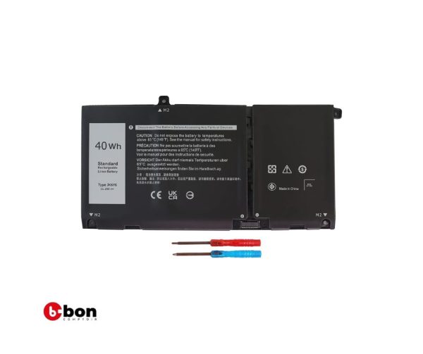 Batterie  Laptop de remplacement Dell JK6Y6 40WH en vente au cameroun