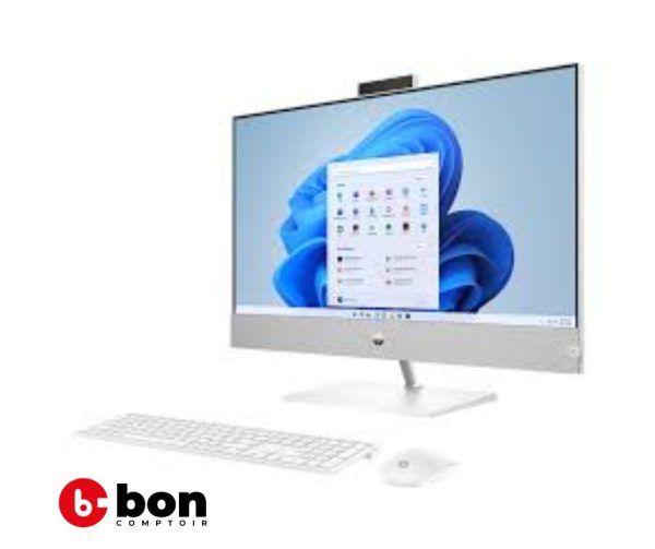 HP All-in-one 27-CA2152NH Pavillon (9R7F7EA) i7-2,1GHz, 16 Go, SSD 1 To, 27" FHD,  NVIDIA GEFORCE RTX3050 4 Go, en vente au Cameroun