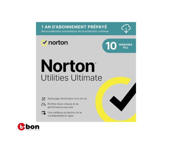 Norton Utilities Ultimate 2025 10appareils 1ans en vente au cameroun