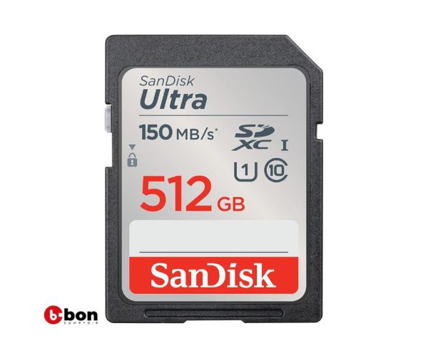 Carte mémoire SANDISK SD CARD ULTRA CLASS10 512GB en vente au Cameroun