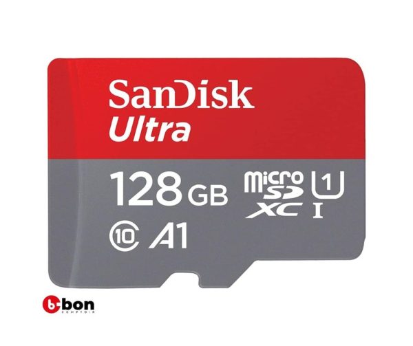 Carte mémoire SANDISK MICROSD ULTRA CLASS10 128GB en vente au cameroun