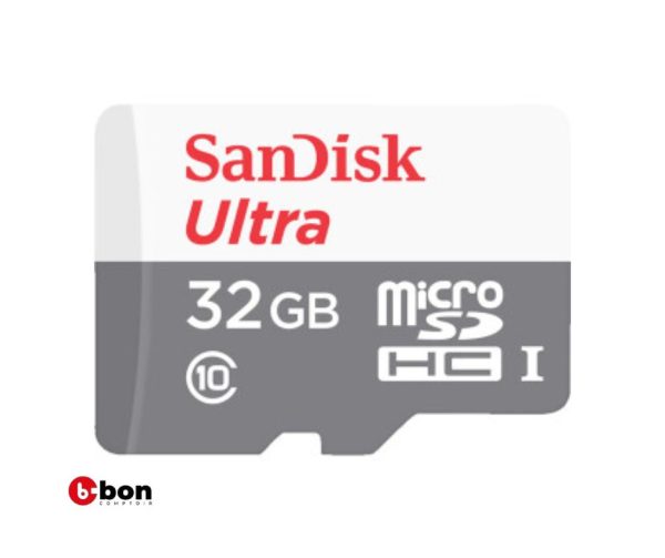 Carte mémoire SANDISK MICROSD ULTRA CLASS10 32GB en vente au cameroun