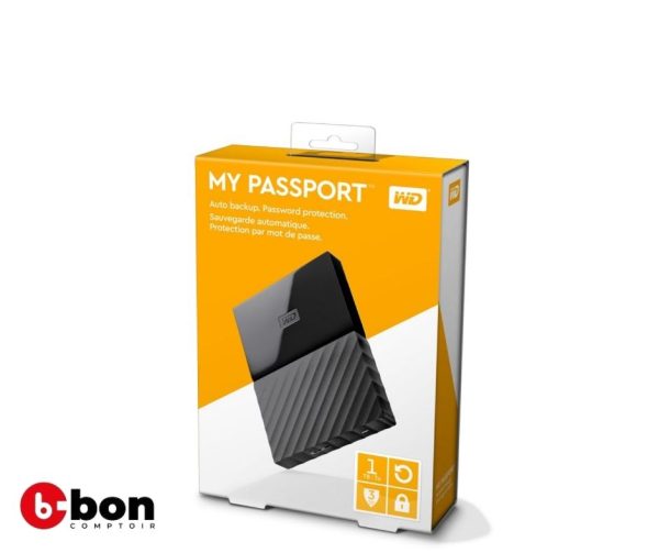 Disque dur externe
WD My Passport HDD 1To
en vente au Cameroun