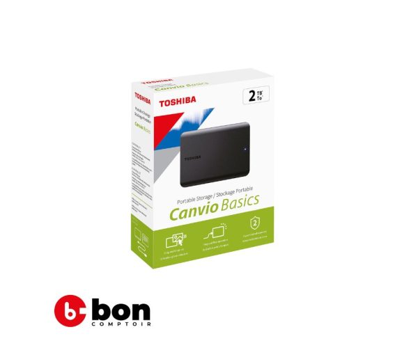 Toshiba 2TB Canvio Basics en vente au Cameroun