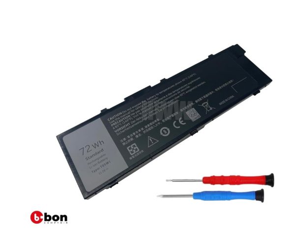 Batterie Dell HWW New 11.1V 72Wh 6460mAh T05W1  en vente au cameroun