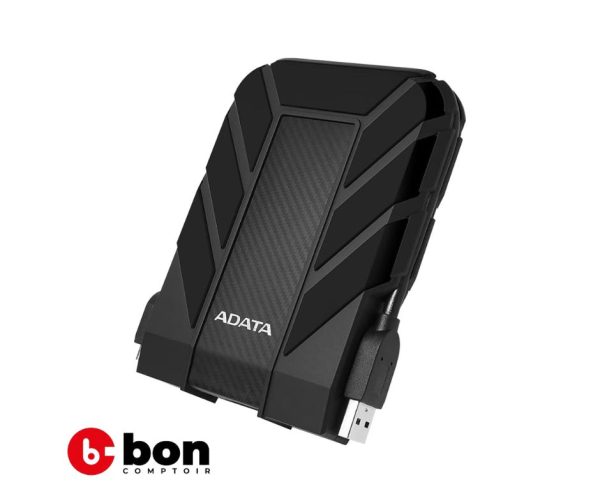 Disque dur externe ADATA HD710 Pro de 4 To en couleur noire en vente au Cameroun