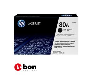 Cartouche de toner noir HP 80A LaserJet d'origine (CF280A)