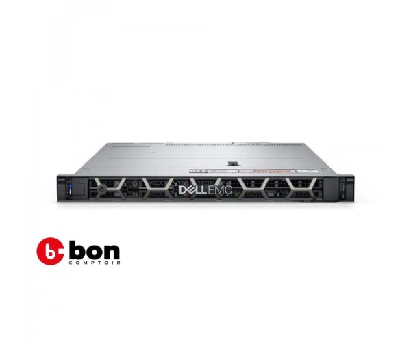 Serveur DELL PowerEdge R450 480Gb Armoire métallique (1U) Intel® Xeon® Silver 4309Y 2,8 GHz 16 Gb DDR4-SDRAM 1100 W en vente au Cameroun