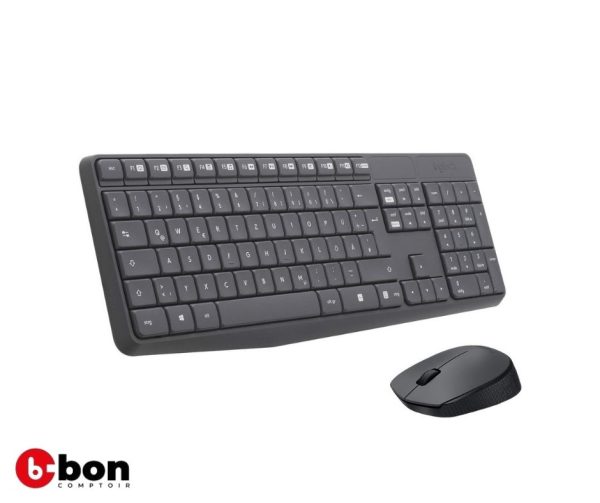 SOURIS KBD+SANS FIL LOGITECH MK235
en vente au Cameroun
