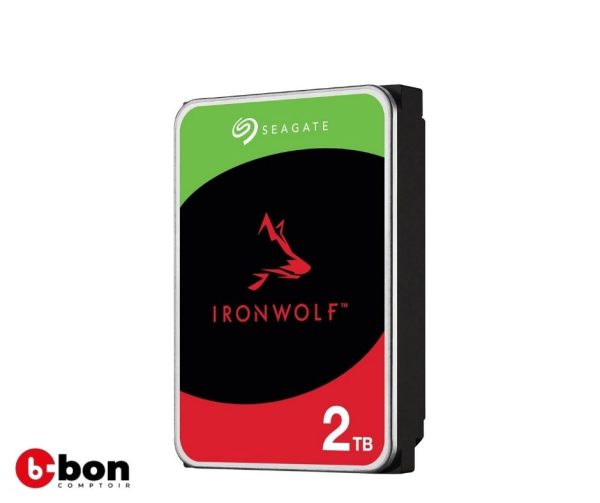 Disque dur Seagate ST2000VN003 IRONWOLF 2To en vente au Cameroun
