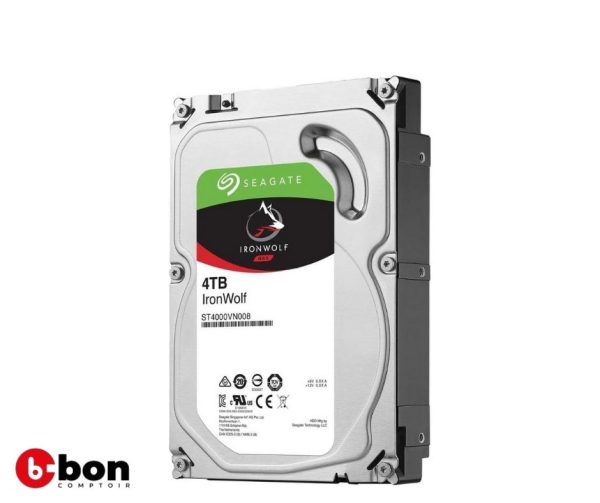 Disque dur Seagate ST4000VN006 IRONWOLF 4To en vente au Cameroun