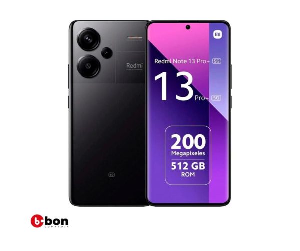 Xiaomi Redmi Note 13 PRO+ 5G en Midnight Black 512 Go en vente au Cameroun