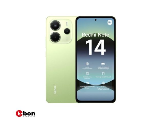 Xiaomi Redmi Note 14 4G en Lime Green en vente au Cameroun