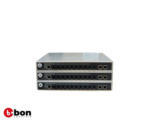 Commando Soldier C2000 8SFP, 2SFP+2GE Uplinks, AC+DC, Managed Switch
en vente au Cameroun