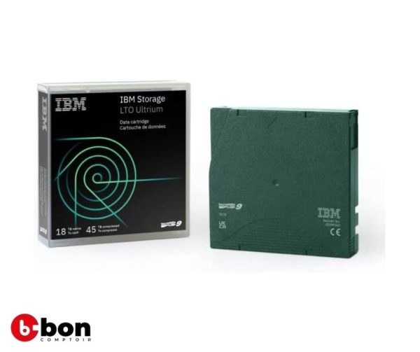 IBM LTO9 Ultrium 18TB/45TB RW Data Cartridge 
en vente au Cameroun