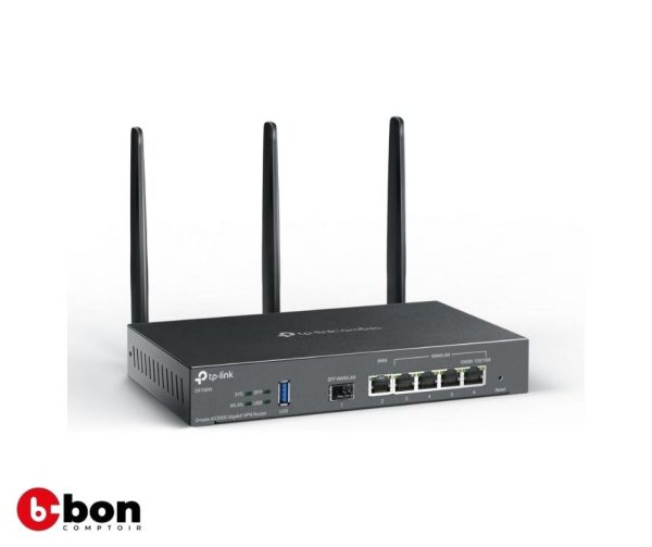Routeur VPN Gigabit Tp-Link Omada 4G+ Cat6 AX3000 ER706W-4G
en vente au Cameroun