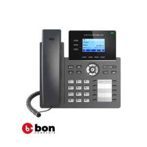Téléphone IP Grandstream GRP2604P 3 lignes, jusqu'à 6 comptes SIP Ports Ethernet Gigabit doubles avec PoE intégré en vente au Cameroun