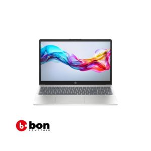 HP Laptop Intel® Core™ i3 1315U 4GB RAM 256GB SSD DOS 15.6" FHD Natural Silver 15-fd0531nia en vente au Cameroun