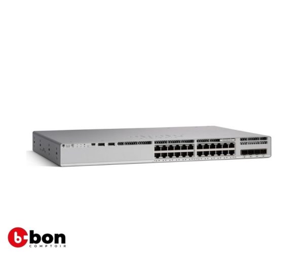 Commutateur de données Catalyst 9200L 24 ports 4x10G en liaison montante, Network Advantage
en vente au Camroun