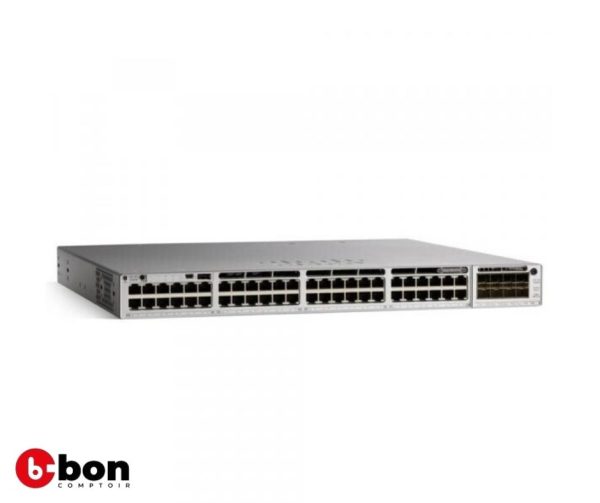 Commutateur Catalyst 9300 48 ports 5 Gbit/s Network Essentials
en vente au Cameroun