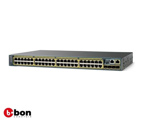 Commutateur réseau Cisco WS-C2960S-48LPS-L
en vente au Cameroun