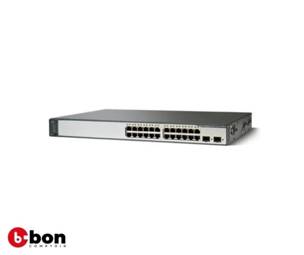 Commutateurs Cisco WS-C3750V2-24PS-S
en vente au Cameroun