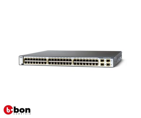 Commutateurs Cisco Catalyst WS-C3750-48PS-S
en vente au Cameroun