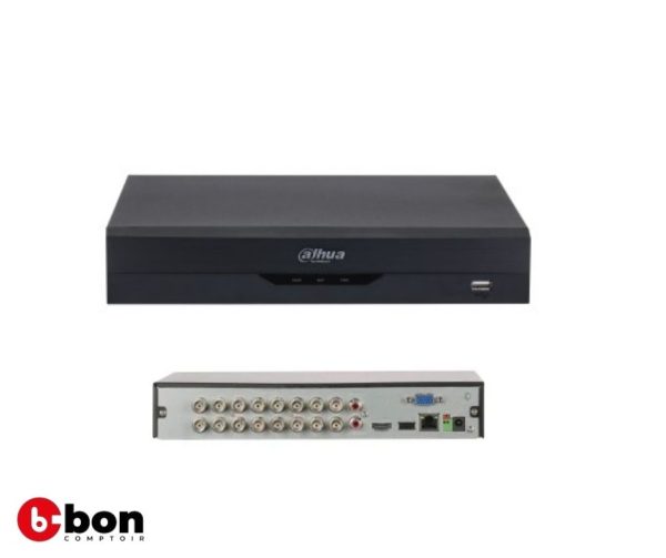 Enregistreur DVR DAHUA DH-XVR51016HS-I3 16 Channel Penta-brid 5MP-N/1080P Compact 1U 
en vente au Cameroun